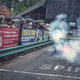 Mitch Evans sets off on the Shelsley Walsh Hill Climb
